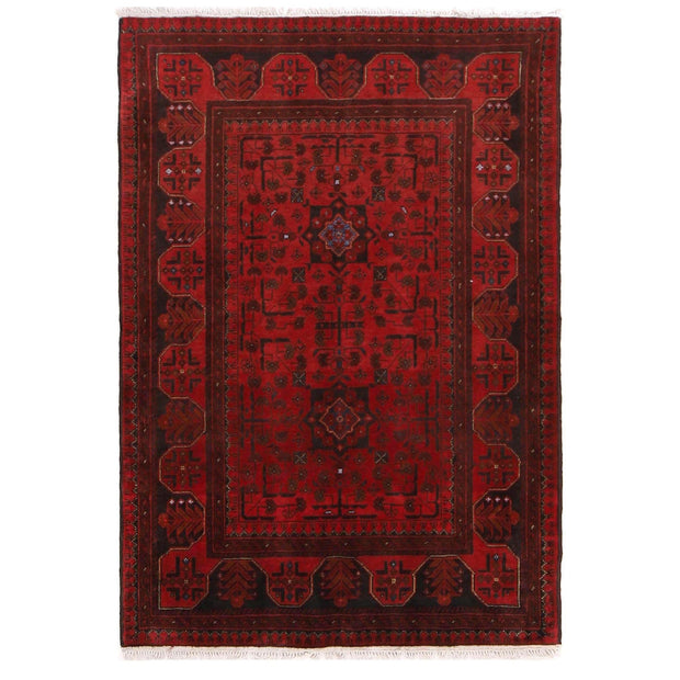 Afghan Khal Mohammadi Rug 3' 6" x 4' 11" - No. AL40060