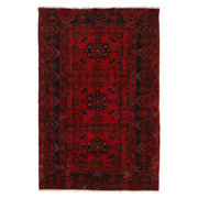 Handmade Khal Mohammadi Area Rug 3' 2" x 4' 10" - No. AL47511
