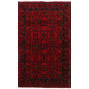 Afghan Khal Mohammadi Rug 4' 0" x 6' 7" - No. AL88536