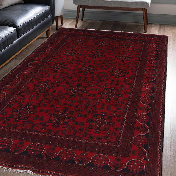 Afghan Khal Mohammadi Rug 4' 2" x 6' 4" - No. AL84809
