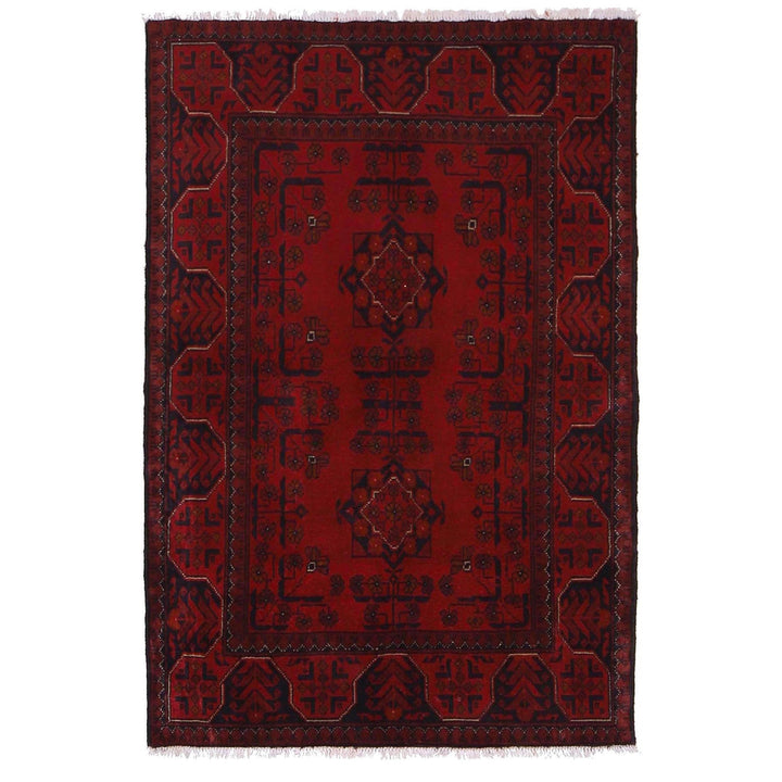 Handmade Khal Mohammadi Area Rug 3' 4" x 4' 11" - No. AL52622