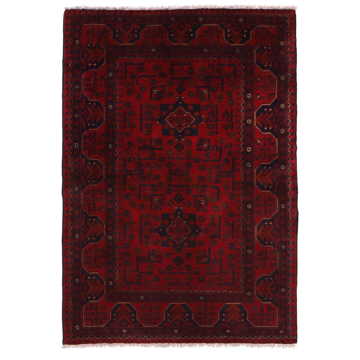 Hand knotted Khal Mohammadi Carpet 3' 6" x 5' 0" - No. AL77394