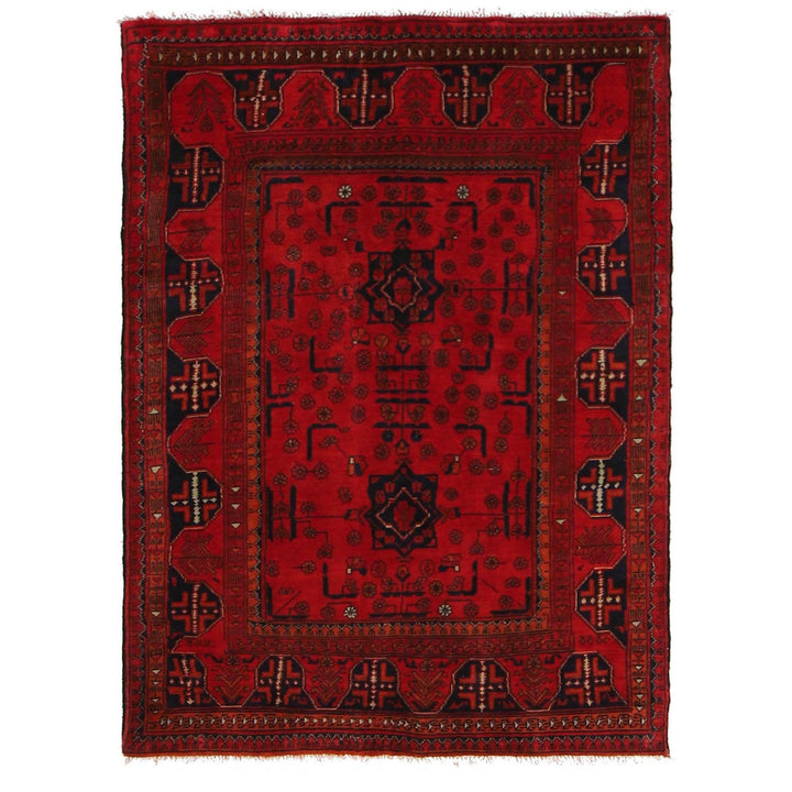 Oriental Khal Mohammadi Rug 3' 4" x 4' 8" - No. AL51353