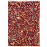 Luxury Shikargah Carpet 4' 10" x 6' 7" - No. AL59066