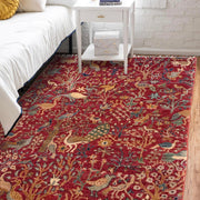 Luxury Shikargah Carpet 4' 10" x 6' 7" - No. AL59066