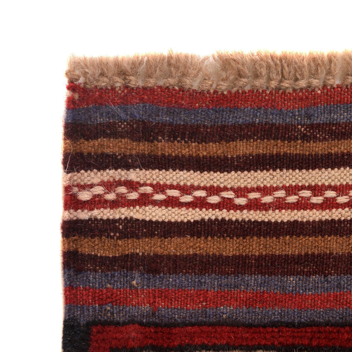 Brown Color War Rug 4' 4" x 6' 2" - No. AL25382