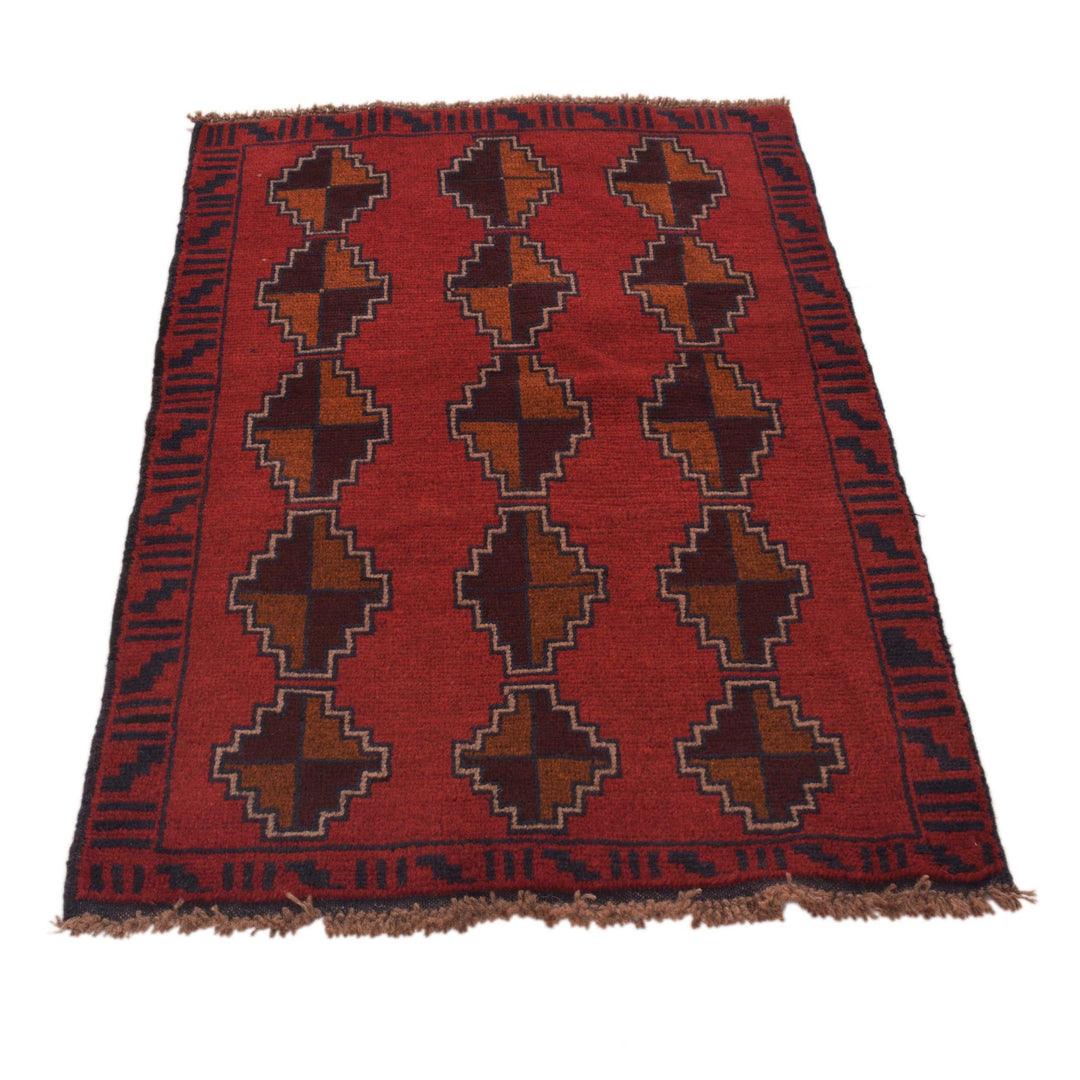 Traditional Baloch Rug 2' 8" x 4' 4" - No. AL37522