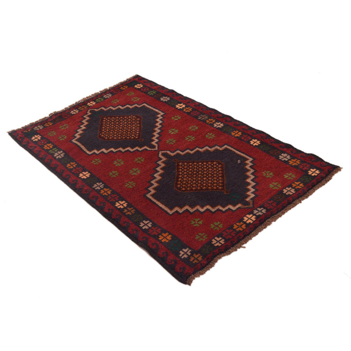 Traditional Baloch Rug 2' 11" x 4' 8" - No. AL55297
