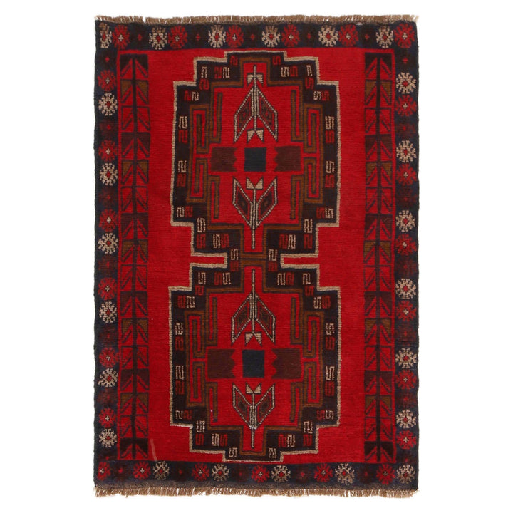 Baluch Small Size Rug 3' 0" x 4' 4" - No. AL19775