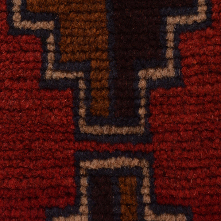 Red Color Baluchi Rug 2' 10" x 4' 6" - No. AL82536