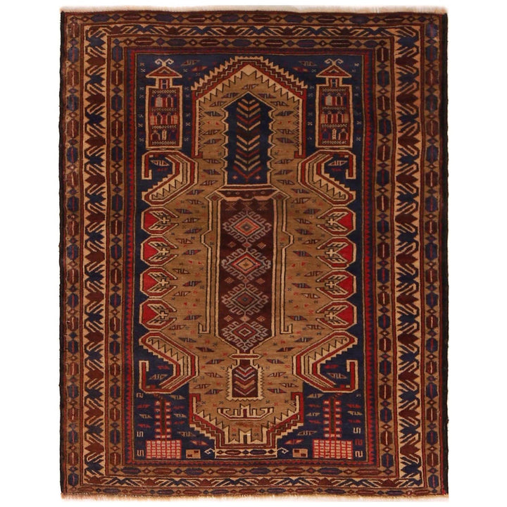 Baluch Small Size Rug 2' 10" x 3' 10" - No. AL76484