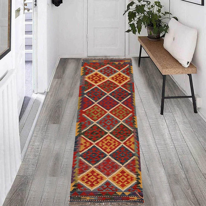 Short Kilim Runner 2' 3"x 6' 4" - No. AL40178