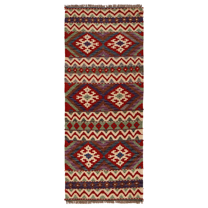 Short Chobi Kilim Runner 2' 3" x 6' 1" - No. AL80678