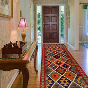 Handmade Vegetable Kilim Runner 2' 4"x 6' 3" - No. AL43631