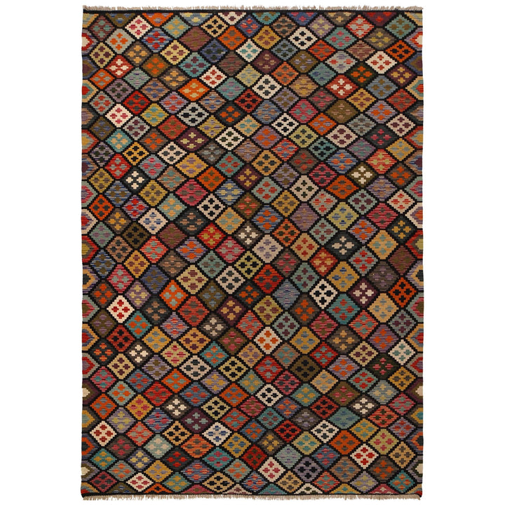 Medium Size Chobi Kilim 6' 8" x 9' 9" - No. AL64554