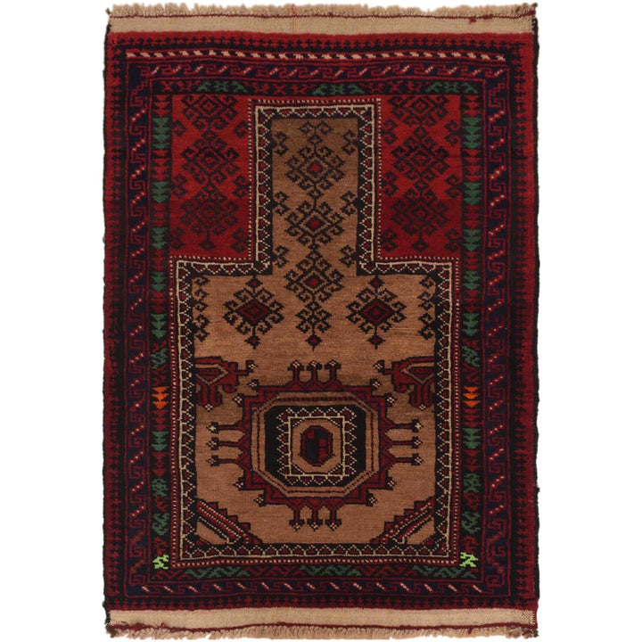 Muslim Prayer Rug 2' 4" x 3' 4" - No. AL83298