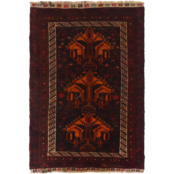 Baluch Small Size Rug 2' 9" x 4' 7" - No. AL52840