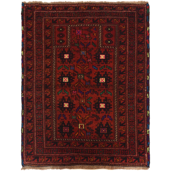 Muslim Prayer Rug 2' 10" x 3' 11" - No. AL34023