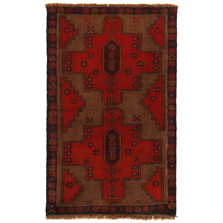 Baluch Small Size Rug 2' 9" x 4' 6" - No. AL54407