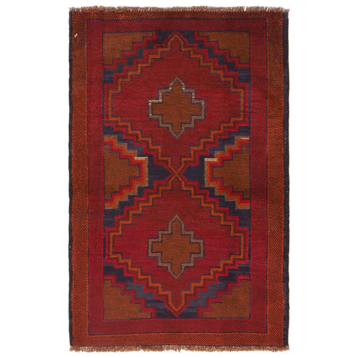 Tribal Baloch Rug 2' 11" x 4' 5" - No. AL27213
