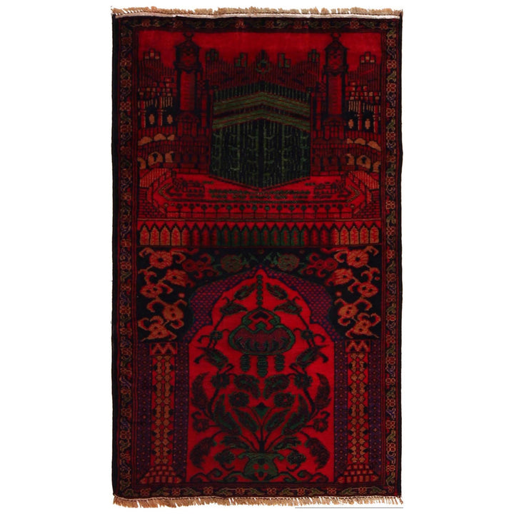 Handmade Prayer Rug 2' 6" x 4' 3" - No. AL65606
