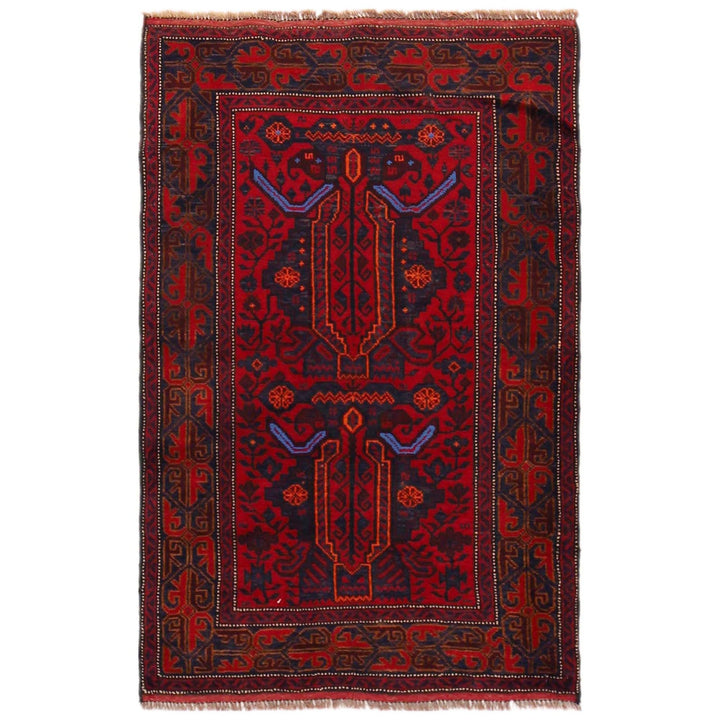 Handmade Baloch Rug 2' 10" x 4' 4" - No. AL53118