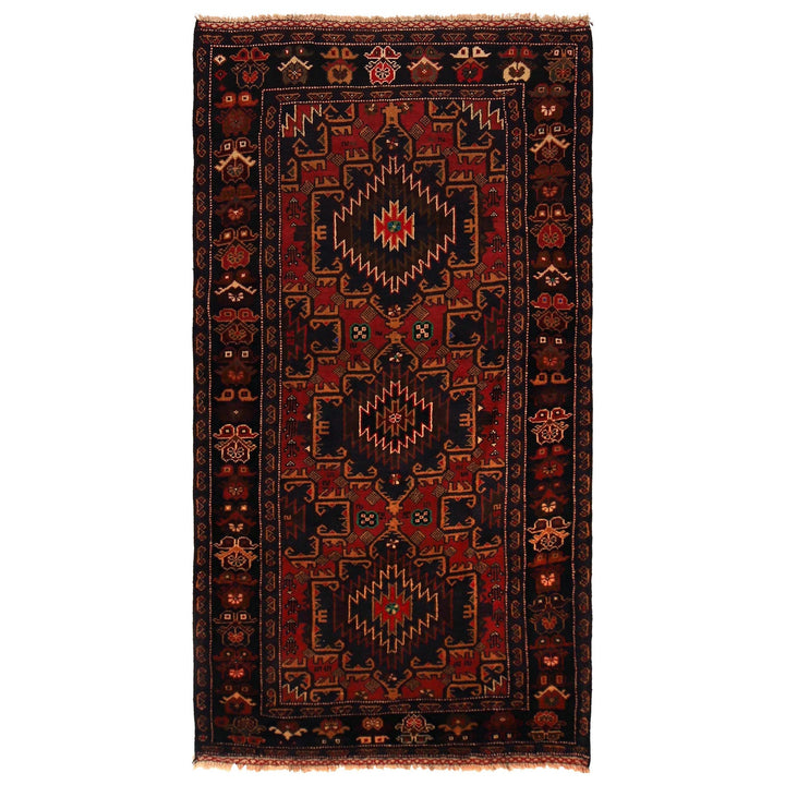 Baluch Short Rug 3' 7" x 6' 8" - No. AL58424