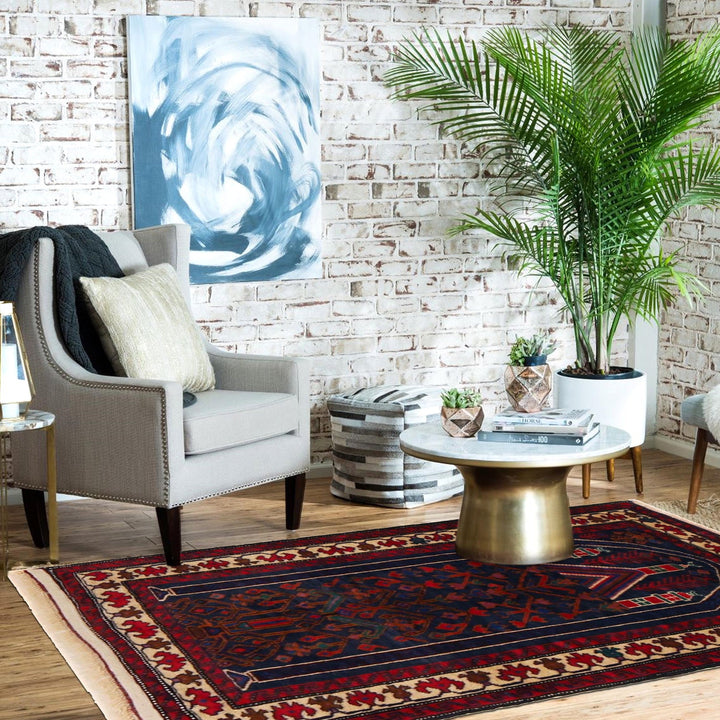 Baluch Small Size Rug 2' 6" x 3' 5" - No. AL65052