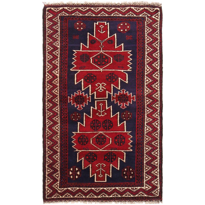 Handmade Baloch Rug 2' 11" x 4' 9" - No. AL37833