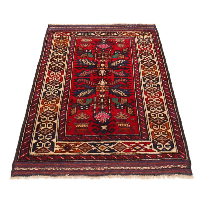 Handmade Baloch Rug 2' 11" x 4' 3" - No. AL31143