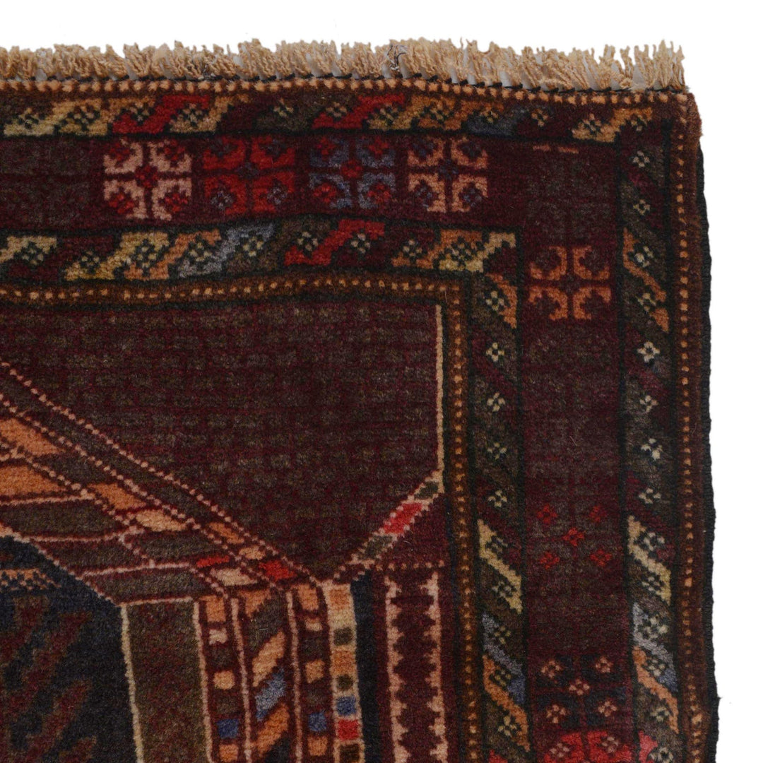 Multi Color Prayer Rug 2' 9" x 4' 3" - No. AL74554