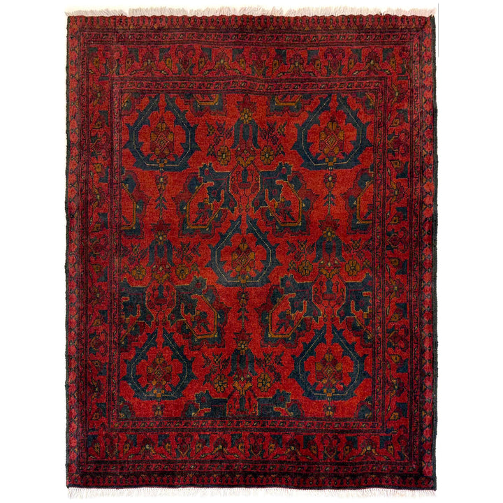 Afghan Khal Mohammadi Rug 3' 7" x 4' 11" - No. AL74256