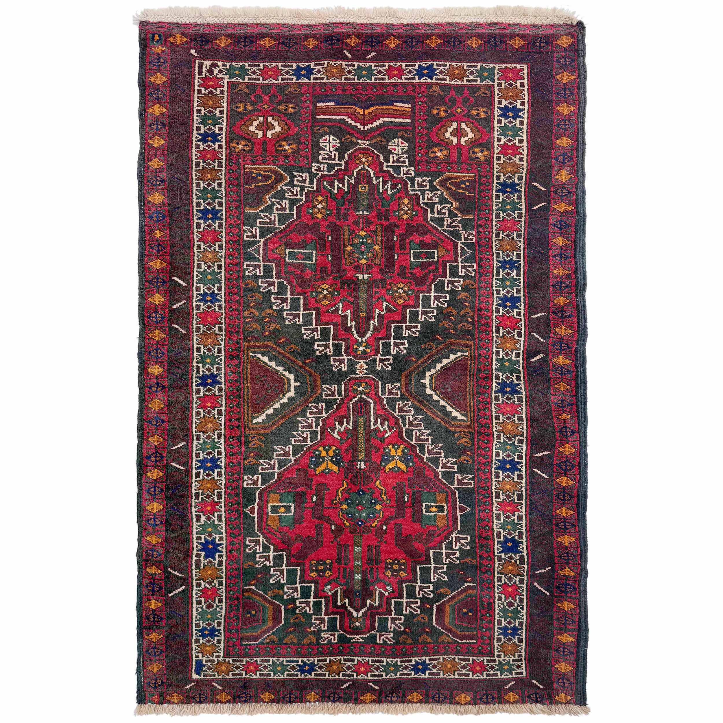 ラグ Baluch kowdani family  rug Baluch kowdani family rug 【公式通販】