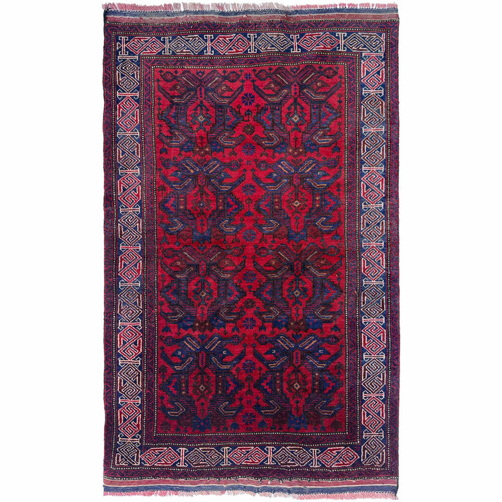Multi Color Baluchi Rug 2' 9" x 4' 9" - No. AL22676