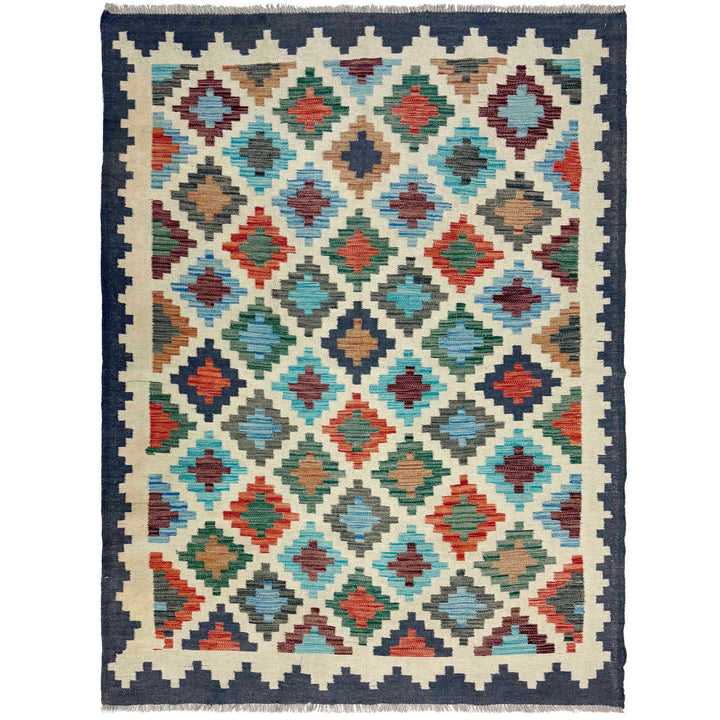 Medium Size Chobi Kilim 4' 9" x 6' 9" - No. AL772476