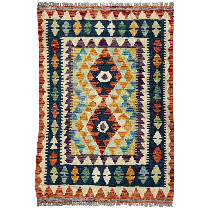 Small Size Chobi Kilim 2' 7" x 4' 0" - No. AL436749