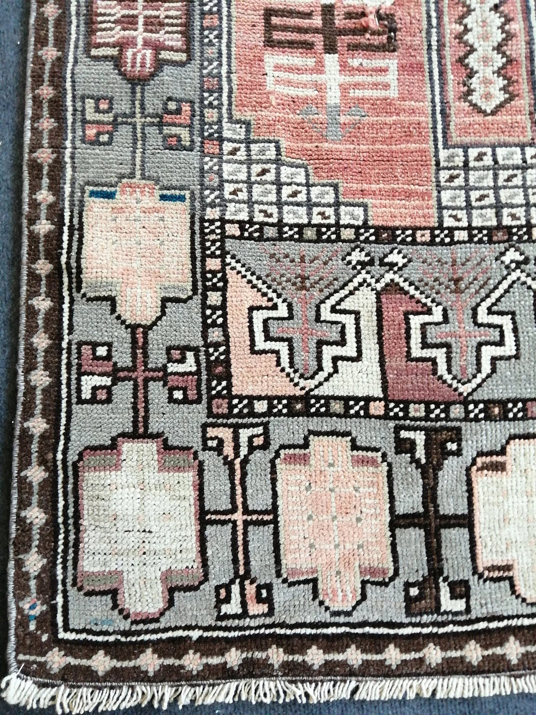 Turkish Runner Rug 3' 8" x 6' Hand-Knotted | No. WR10017