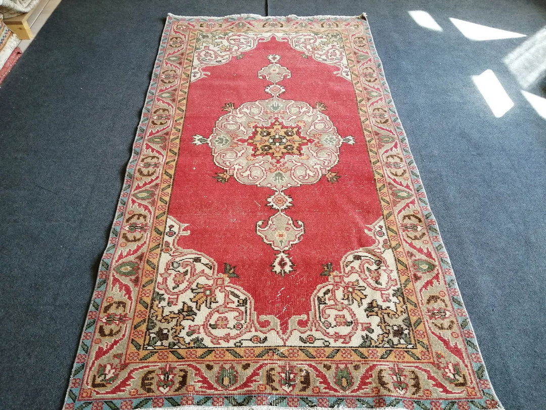Turkish Oushak Rug 5'3" x 7'6" Hand-Knotted | No. WR12801
