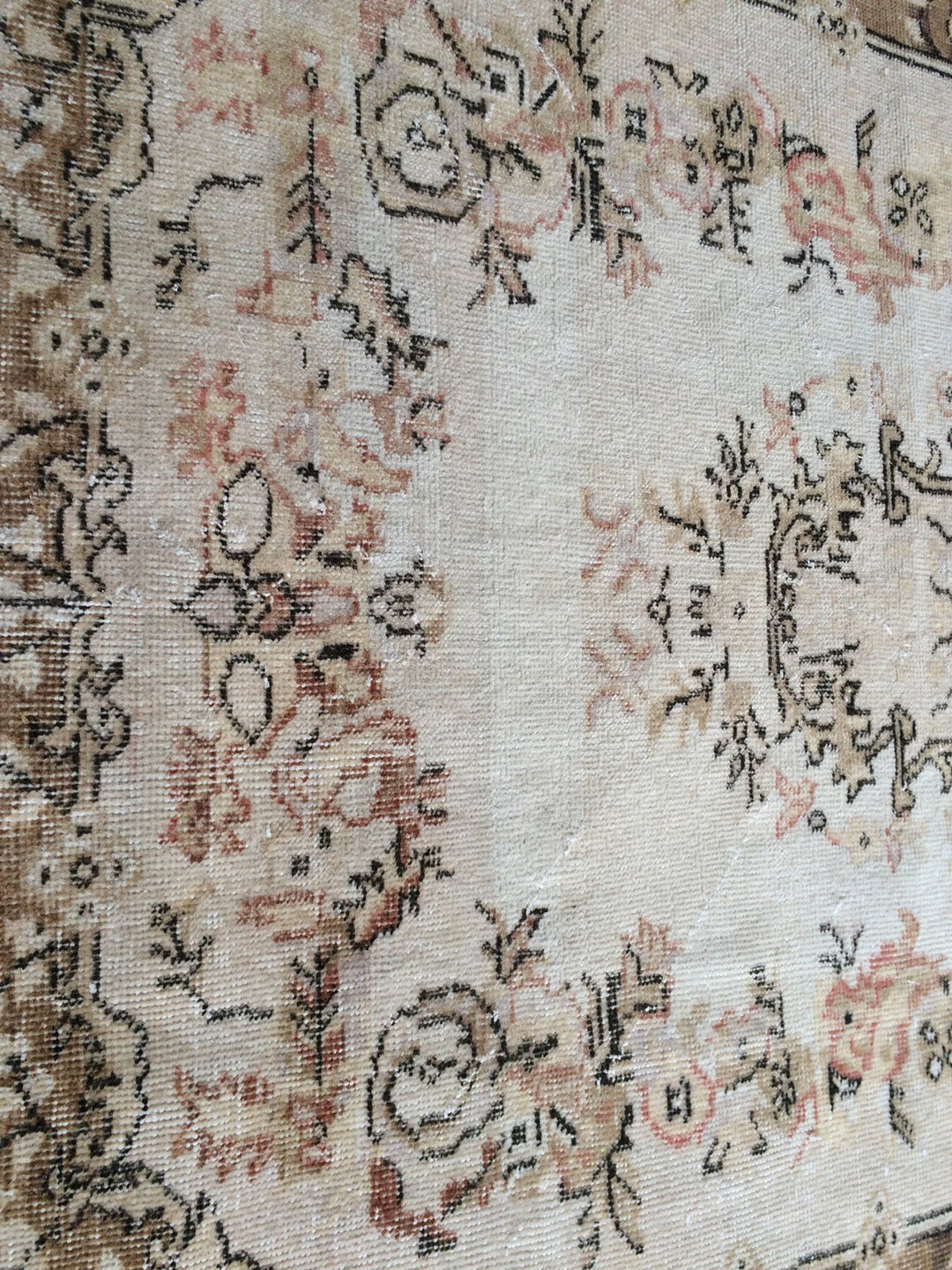 Rust Turkish Runner Rug 4' x 6' Hand-Knotted | No. WR14980