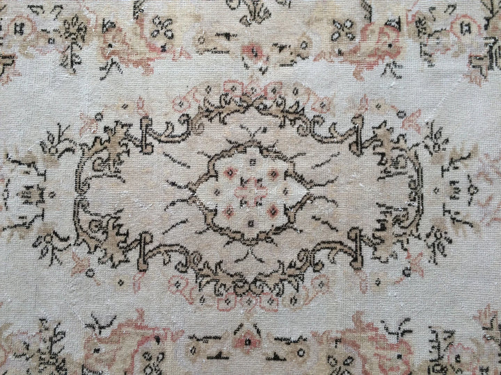 Rust Turkish Runner Rug 4' x 6' Hand-Knotted | No. WR14980