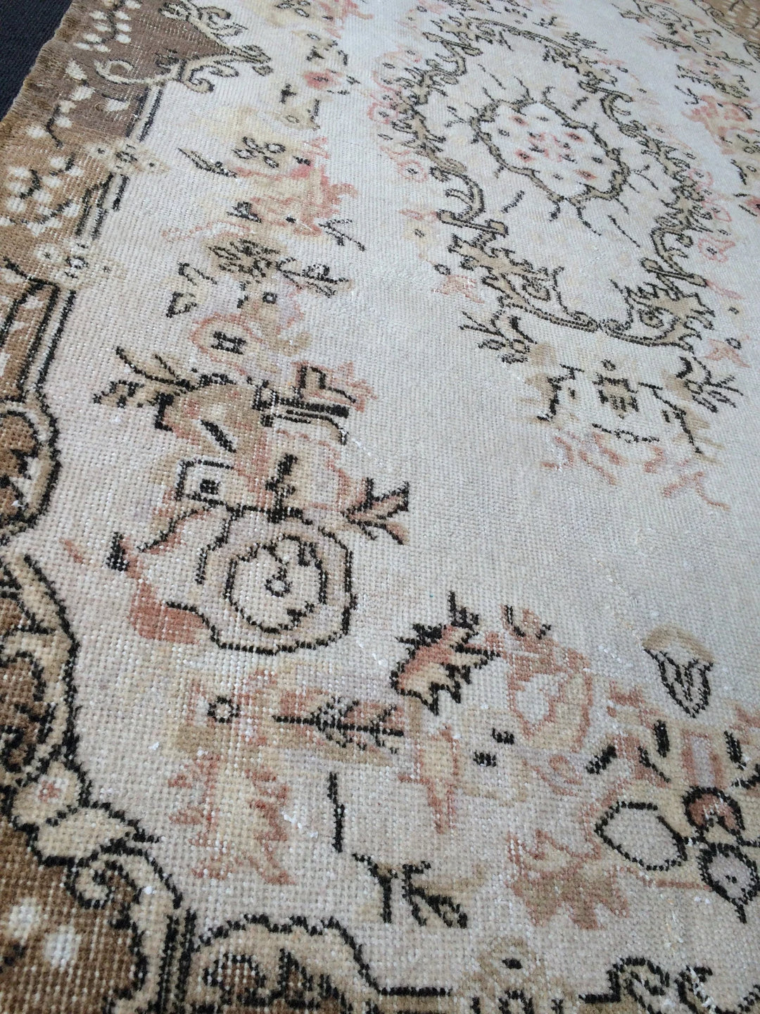 Rust Turkish Runner Rug 4' x 6' Hand-Knotted | No. WR14980