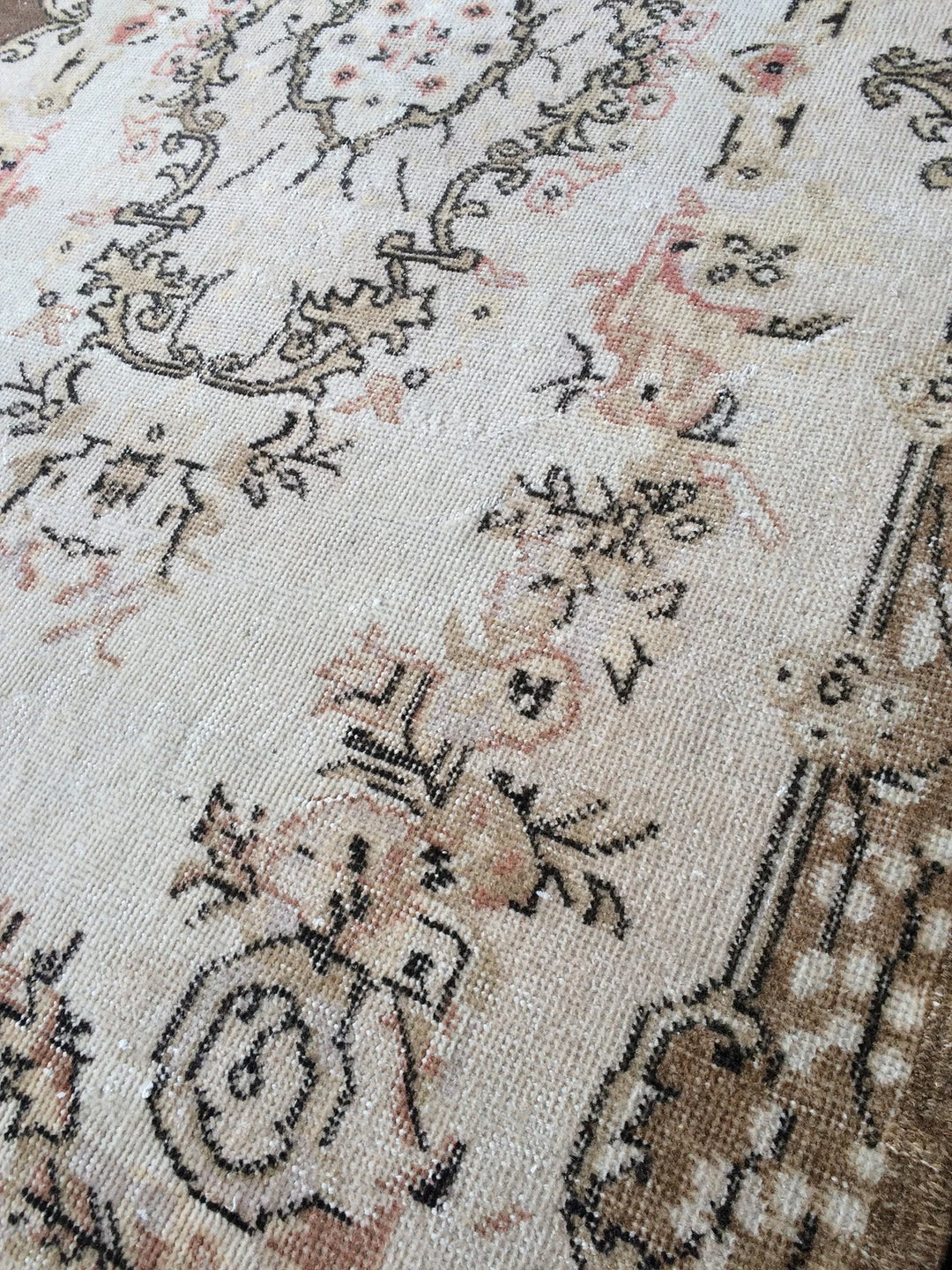 Rust Turkish Runner Rug 4' x 6' Hand-Knotted | No. WR14980