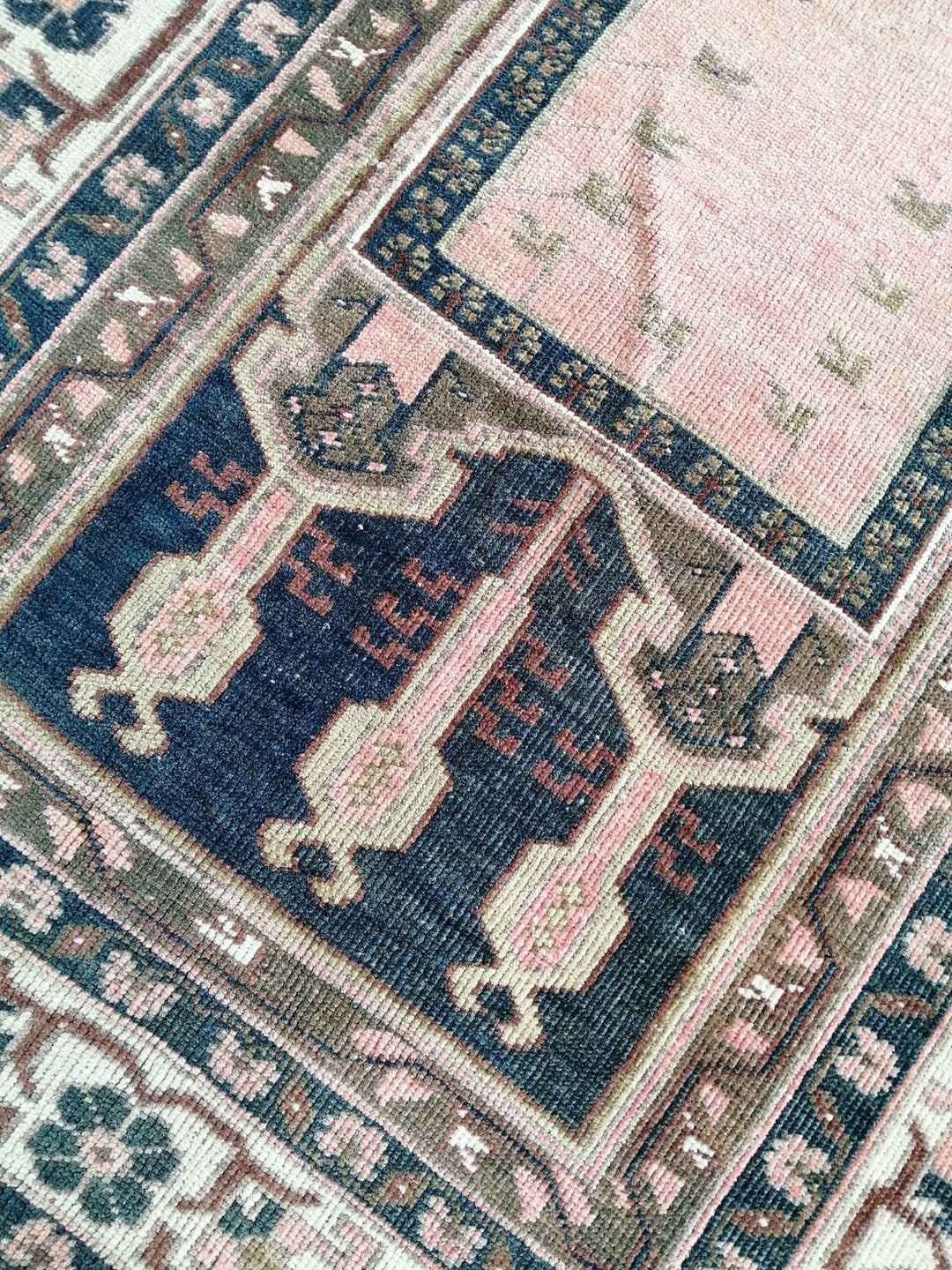 Turkish Runner Rug 3' 5" x 5' Hand-Knotted | No. WR16723