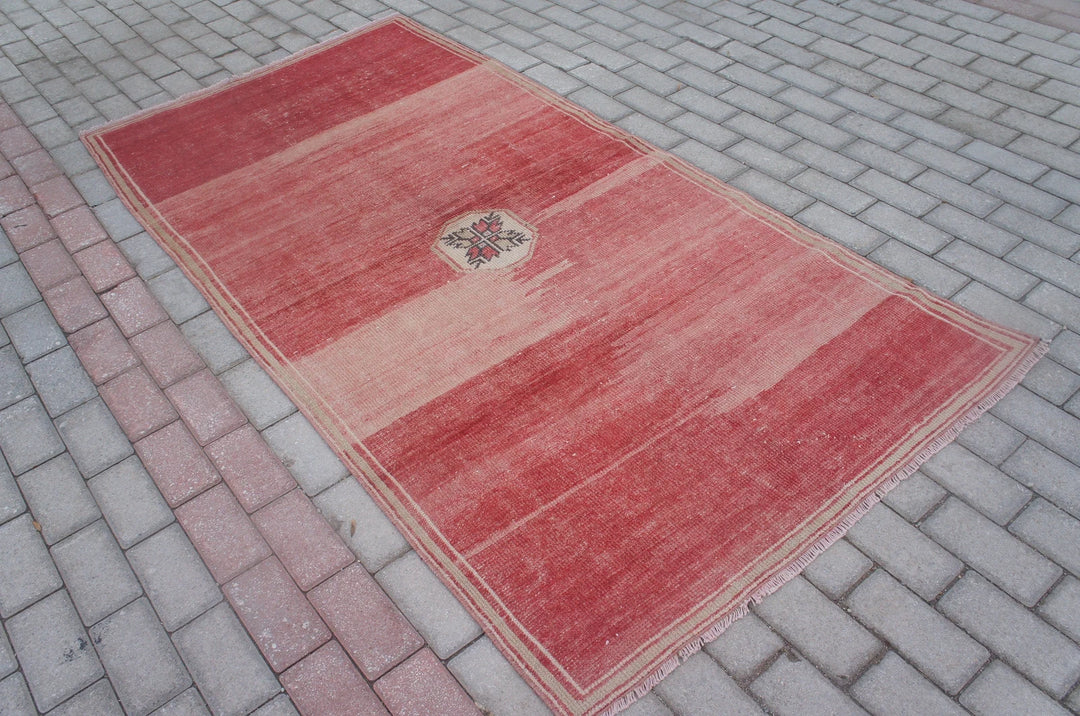Turkish Runner Rug 3' 10" x 7' 6" Hand-Knotted | No. WR17062