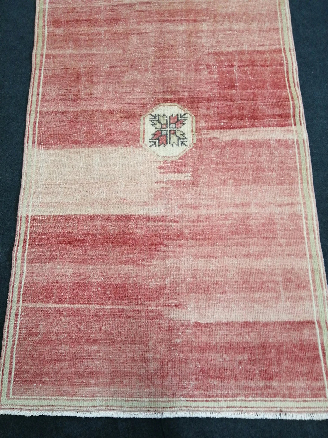 Turkish Runner Rug 3' 10" x 7' 6" Hand-Knotted | No. WR17062