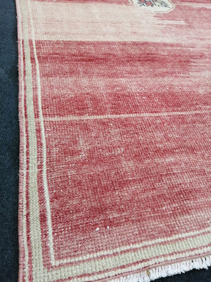 Turkish Runner Rug 3' 10" x 7' 6" Hand-Knotted | No. WR17062
