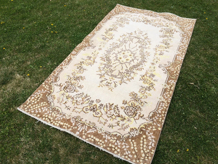 Turkish Oushak Runner Rug 2'6" x 10'1" Hand-Knotted | No. WR17302