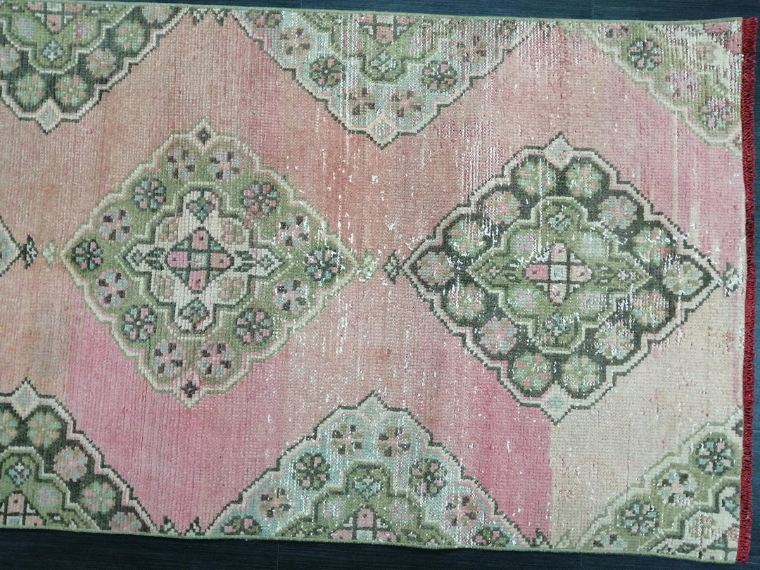 Turkish Runner Rug 2' 11" x 10' 2" Hand-Knotted | No. WR17510
