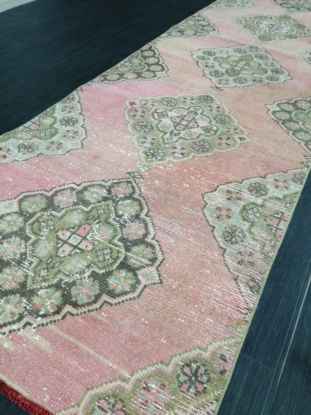 Turkish Runner Rug 2' 11" x 10' 2" Hand-Knotted | No. WR17510