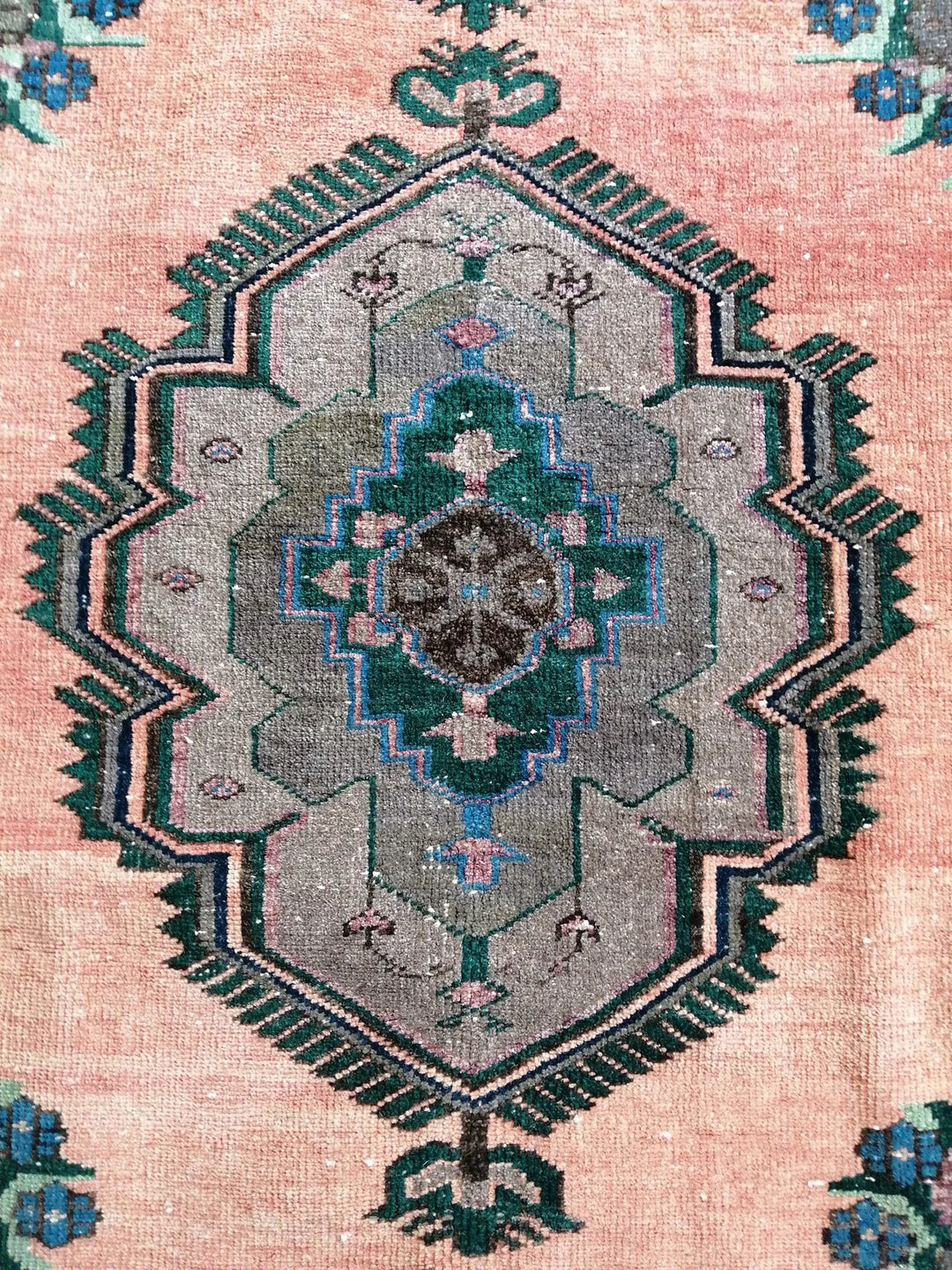 Rust Turkish Runner Rug 5' x 12' Hand-Knotted | No. WR18583